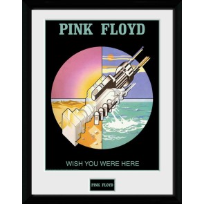 Pink Floyd Wish You Were Here 30 x 40cm Framed Collector Print