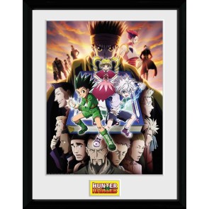 Hunter X Hunter Key Art Book 30 x 40cm Framed Collector Print