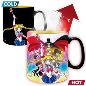 Sailor Moon Group Heat Change Mug