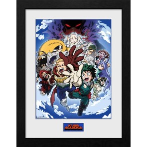 My Hero Academia S4 Key Art 2 30 x 40cm Framed Collector Print