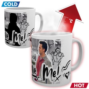 Friends You Love Me Heat Change Mug