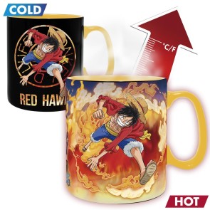 One Piece Luffy & Sabo Heat Change Mug