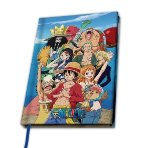 One Piece Straw Hat Crew A5 Notebook