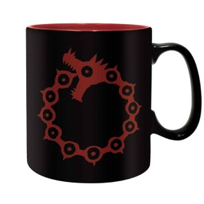 Seven Deadly Sins Symbols Large Mug