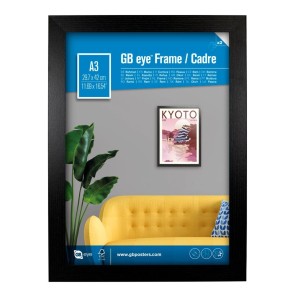 GB Eye Contemporary Wooden Black Picture Frame - A3 - 29.7 x 42cm