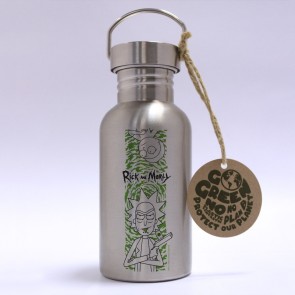 Rick & Morty Portal 500ml Eco Stainless Steel Bottle