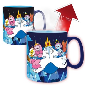 Adventure Time Ice King & Princesses Heat Change Mug