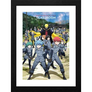 Assassination Classroom 3-E Class 30 x 40cm Framed Collector Print