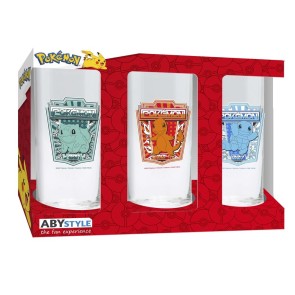 Pokémon 3 Glass Set