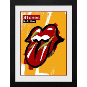 The Rolling Stones No Filter 30 x 40cm Framed Collector Print