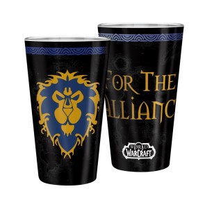 World of Warcraft Alliance 400ml Glass