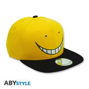 Assassination Classroom Koro Sensei Snapback Cap - Black & Yellow