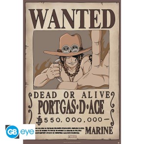 One Piece Wanted Ace 61 x 91.5cm Maxi Poster