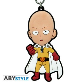 One Punch Man Saitama Keychain