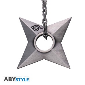 Naruto Shuriken Konoha 3D Premium Keychain