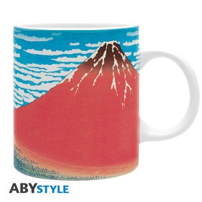 Hokusai Red Fuji Mug