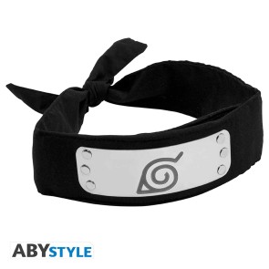 Naruto Konoha Replica Headband - Black