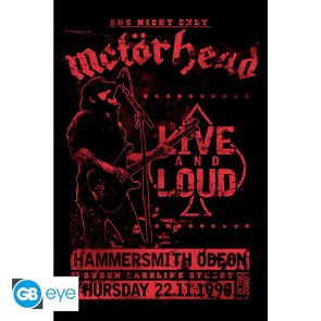 Motorhead Live and loud 61 x 91.5cm Maxi Poster