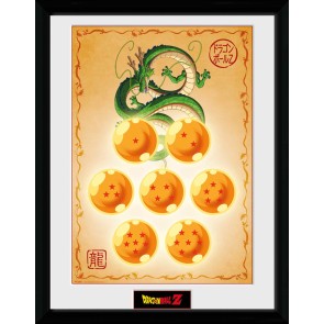 Dragon Ball Dragon Balls 30 x 40cm Framed Collector Print
