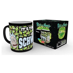 Rick & Morty Get Schwifty Heat Change Mug