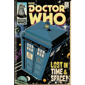 Doctor Who Tardis Comic 61 x 91.5cm Maxi Poster