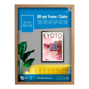 GB Eye Contemporary Wooden Oak Picture Frame - 50 x 70cm