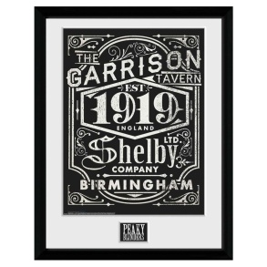 Peaky Blinders Shelby Company  30 x 40cm Framed Collector Print