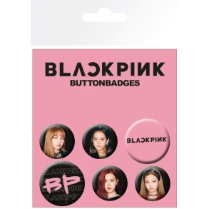 Black Pink Mix Badge Pack