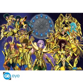 Saint Seiya Gold Saints 61 x 91.5cm Maxi Poster