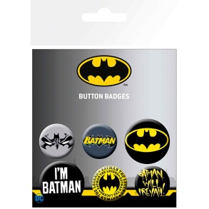 DC Comics Batman Comics Badge Pack